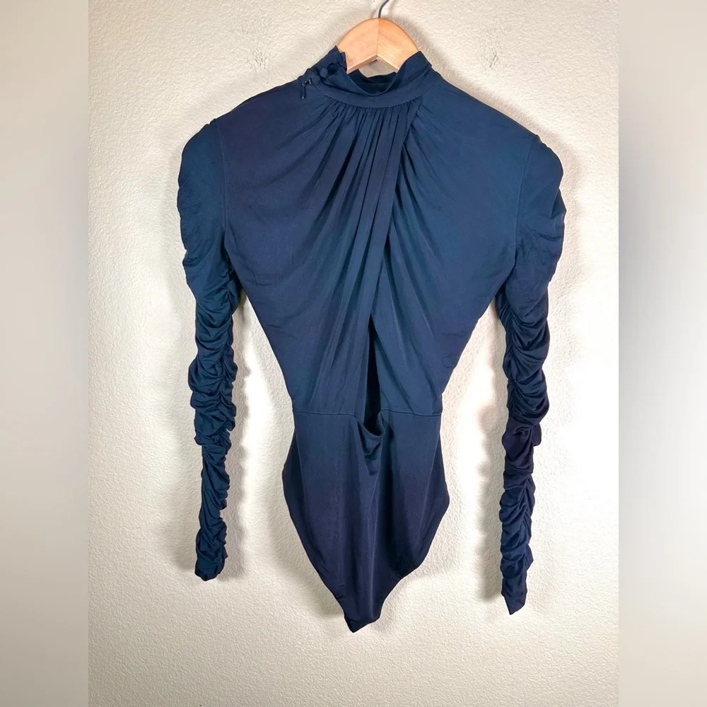 Jonathan Simkhai Black Long sleeve Bodysuit - Picture 4 of 7